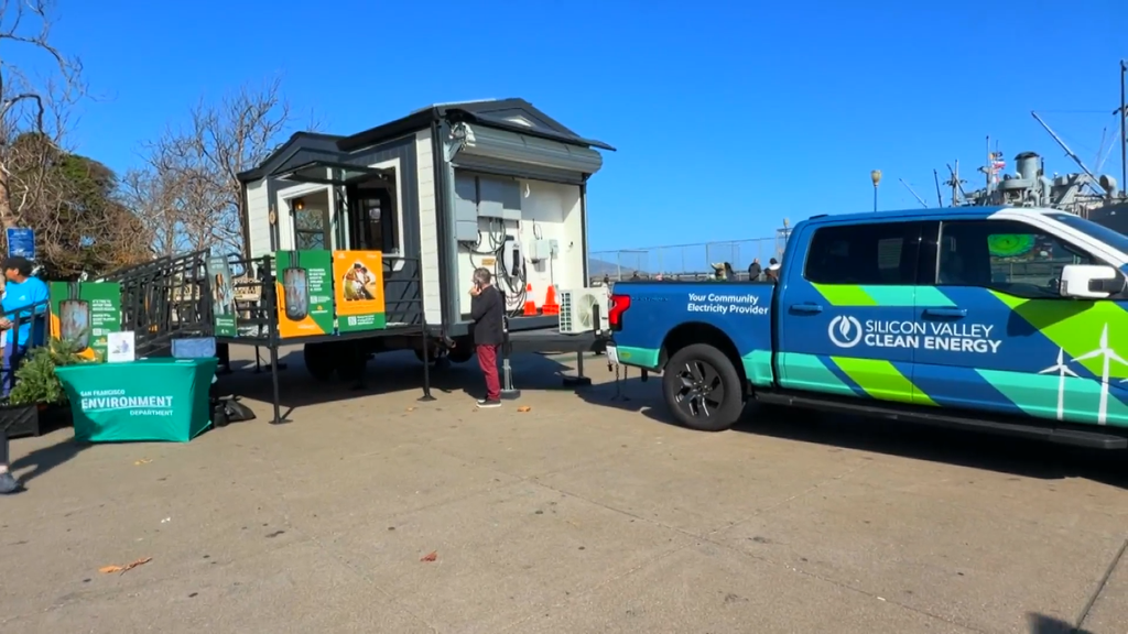 Pop-up all-electric mobile home in San Francisco demonstrates carbon-free buildings of the future — CBS Bay Area (KPIX), Santa Cruz Technology news