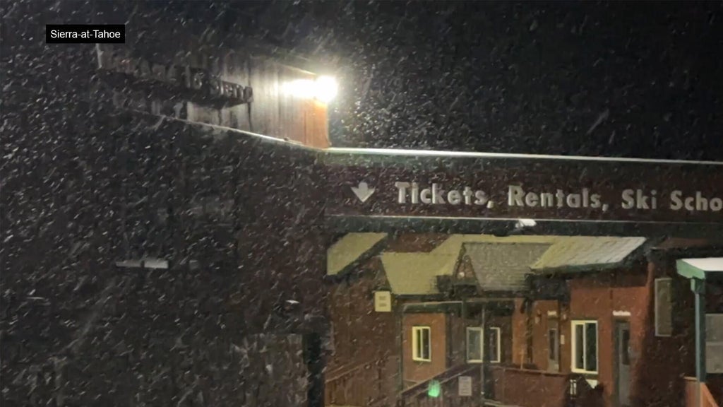Northern California Sierra sees some early-season snow — CBS Bay Area (KPIX), Santa Cruz Sports news