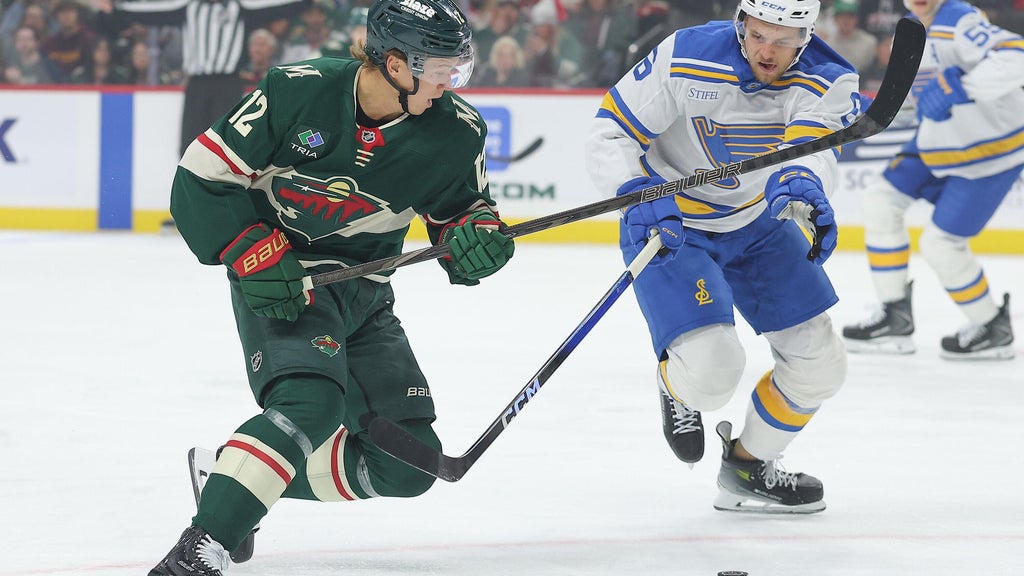 Matt Boldy has 5th career hat trick and Wild beat Blues 5-4 — WCCO Sports — Gopher, Santa Cruz Business news