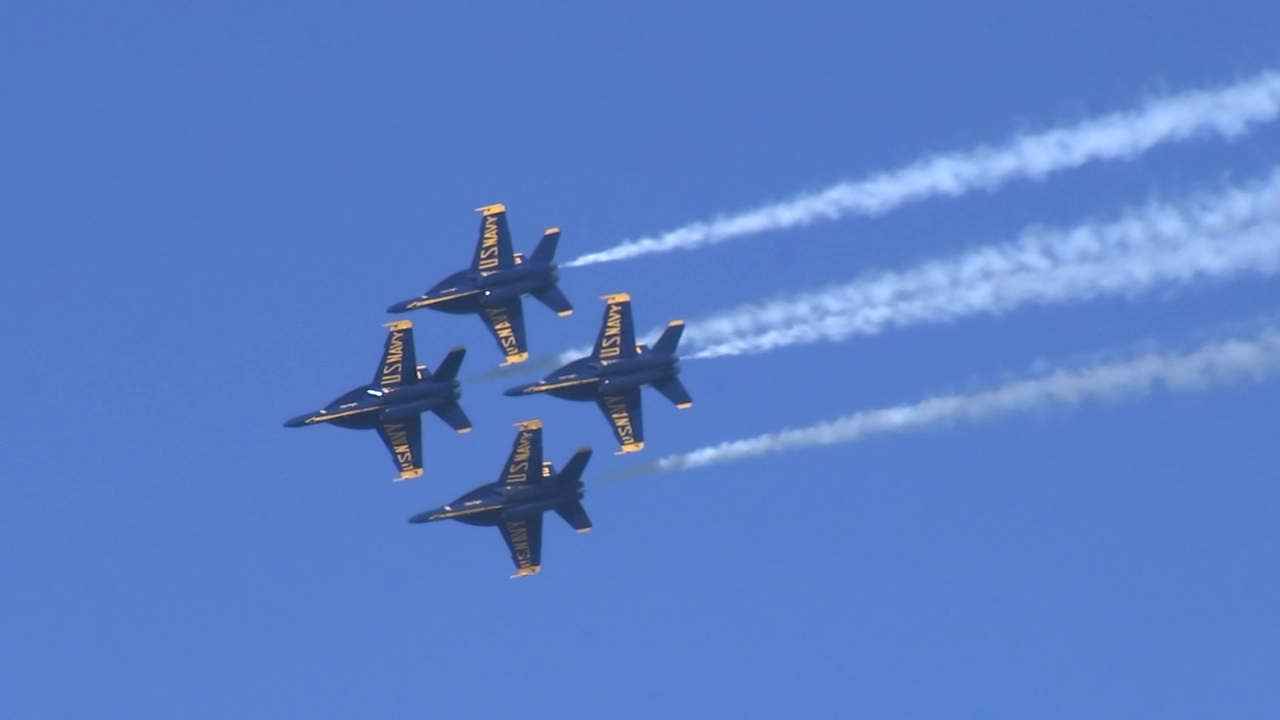 Blue Angels roar back over San Francisco Bay after Friday fog delay
— ABC 7 Bay Area, Santa Cruz Arts news