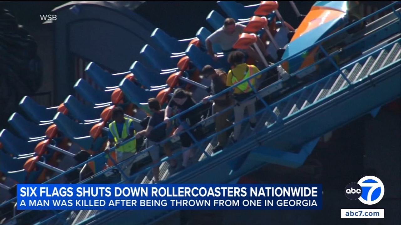 42-year-old man identified as deceased in Six Flags roller coaster incident: Police
       — ABC 7 Bay Area