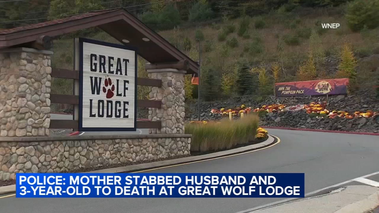Great Wolf Lodge homicide: Metallica Rose Harrison accused of stabbing husband Charles Harrison, son to death at family resort in the Poconos in Scotrun, Monroe County, Pennsylvania
— ABC 7 Bay Area, Santa Cruz Community news