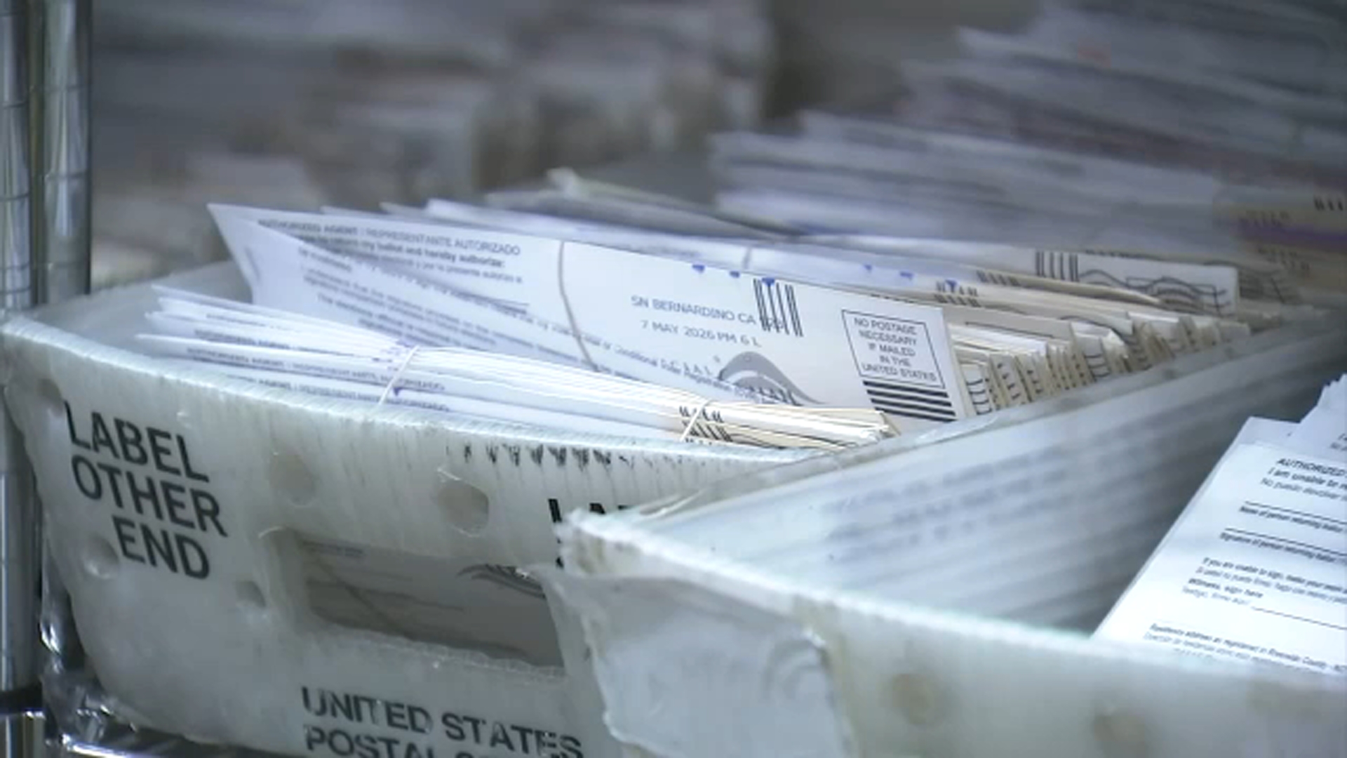 California officials urge voters to mail their ballots at least 1 week before Election Day
       — ABC 7 Bay Area, Santa Cruz Community news