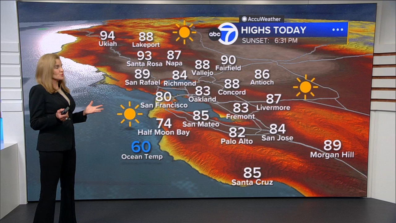 AccuWeather Forecast: Warming continues with dry and windy conditions for high fire danger
— ABC 7 Bay Area