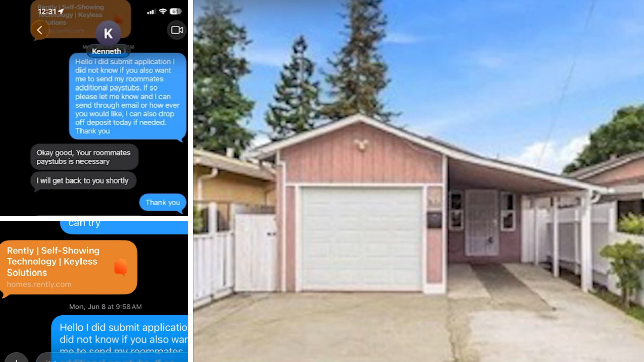 Fake landlord scams Bay Area family out of $4,500 after remotely granting entry to the house
       — ABC 7 Bay Area