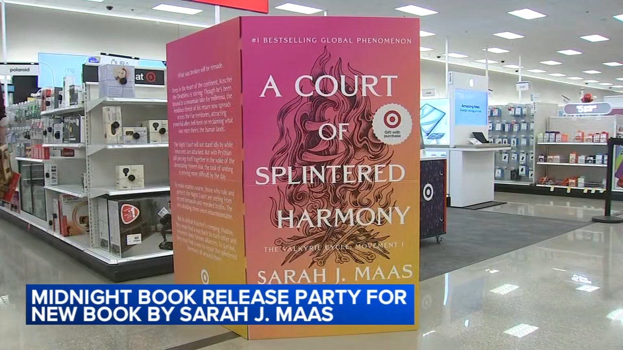 New 'ACOTAR' book 6 released: 'A Court of Splintered Harmony' by Sarah J. Maas is here; how to read series in order
       — ABC 7 Bay Area