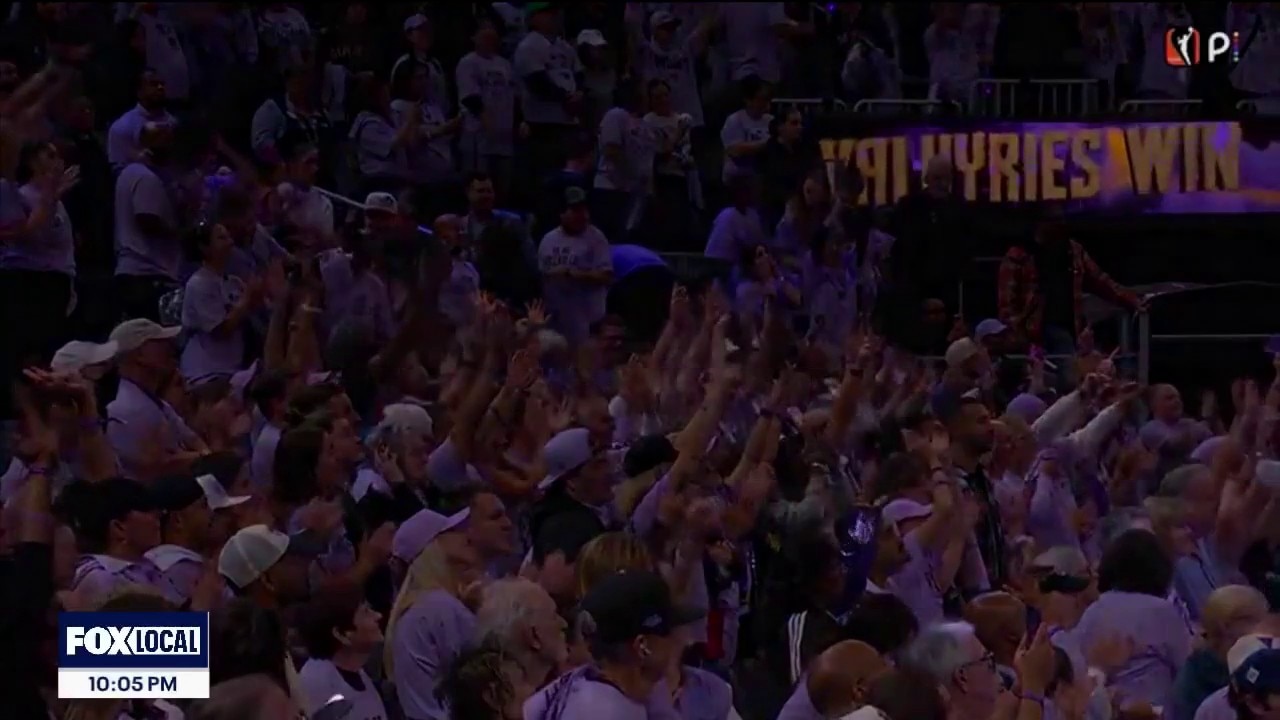 Fan frenzy at Chase as Valkyries up 2-0 in the semi-finals — KTVU FOX 2 Bay Area
