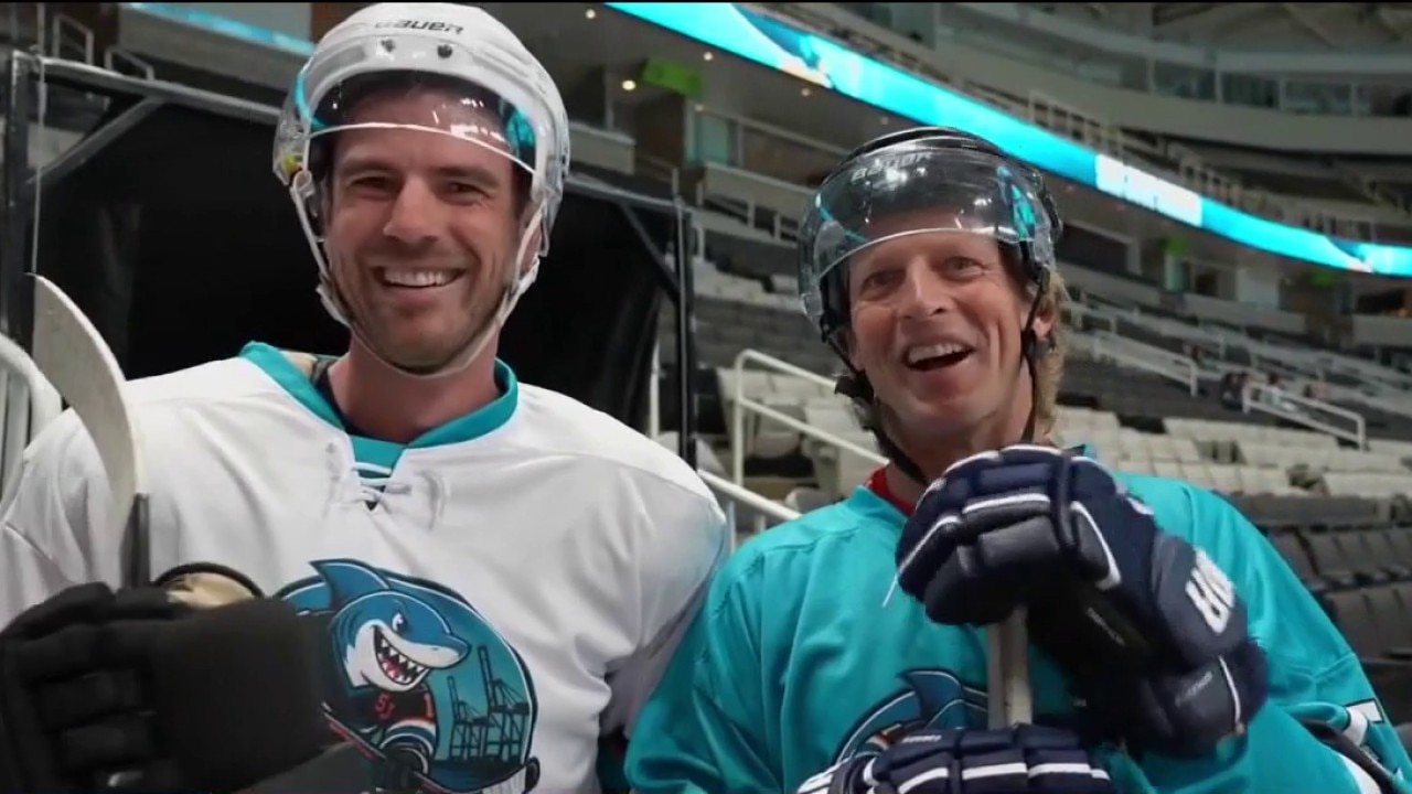 San Jose Sharks legends back on ice for foundation charity game — KTVU FOX 2 Bay Area, Santa Cruz Sports news
