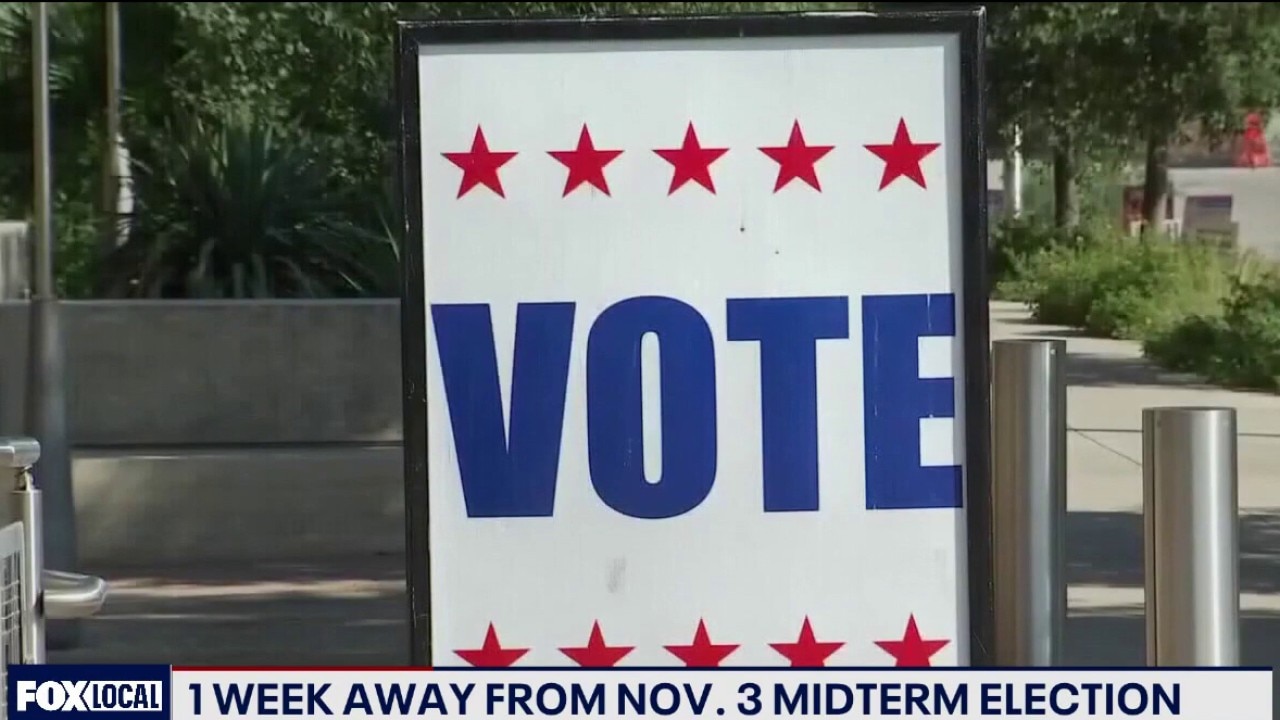1 week away from Nov. 3 election — KTVU FOX 2 Bay Area
