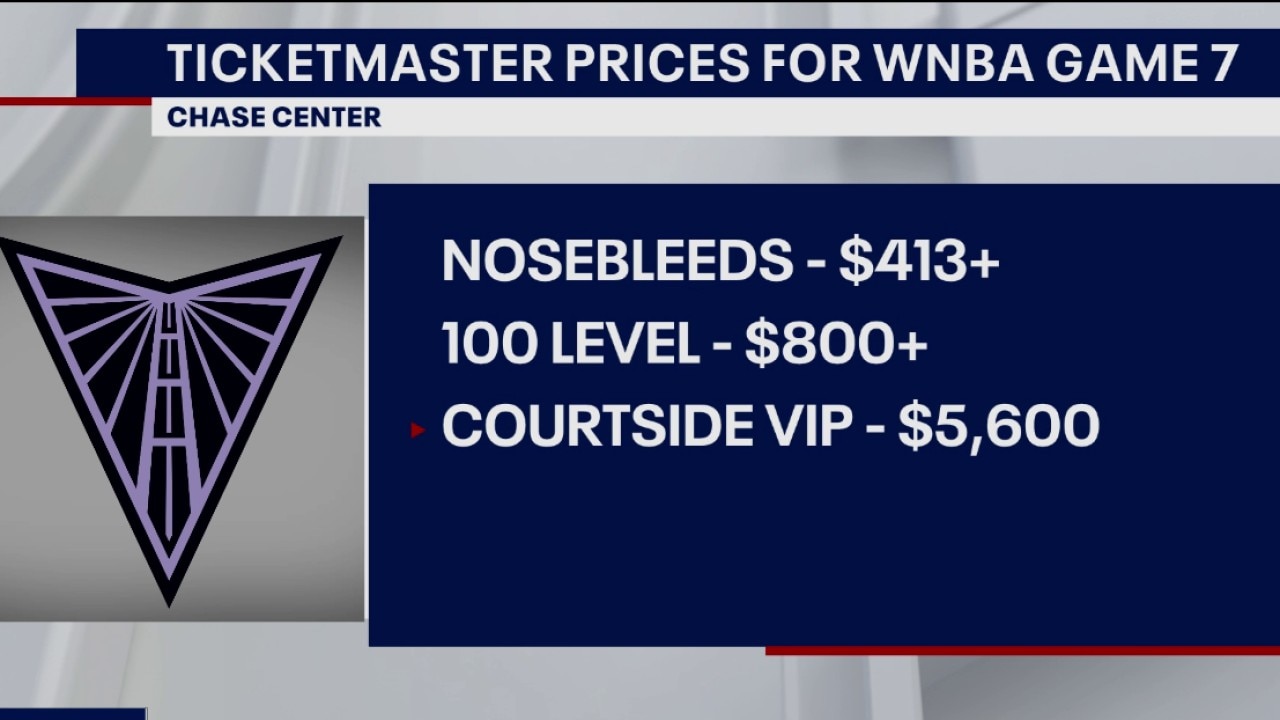 How much are tickets to the Valkyries-Dream WNBA Game 7?  — Santa Cruz Sports news