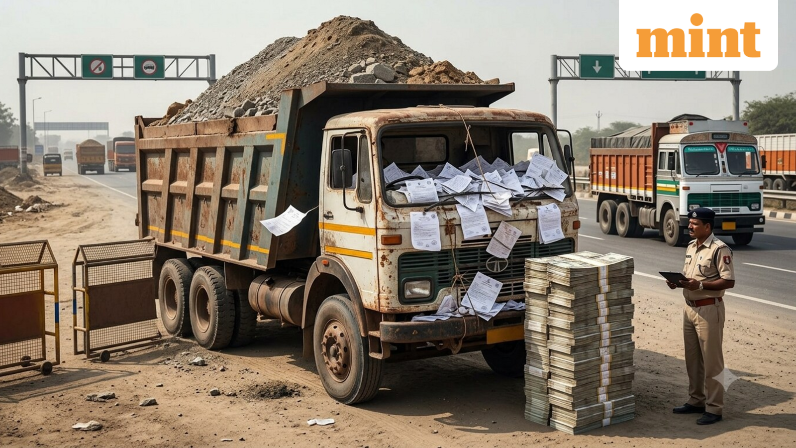Why running up ₹35 lakh in unpaid challans makes business sense: The perverse unit economics of India’s trucking mafia — Mint India, Santa Cruz Business news