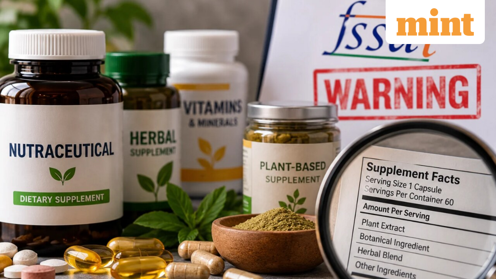 FSSAI warns nutraceutical firms over labelling violations, threatens action for non-compliance — Mint India, Santa Cruz Health news